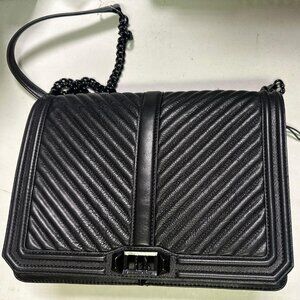 Rebecca Minkoff Leather Shoulder Bag, Black